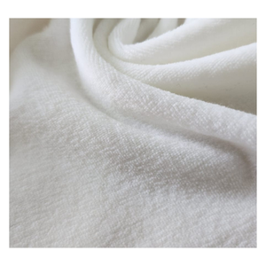 Tissu Velours Tricoté Peigné Biologique de Haute Qualité 240 g/m² 100% Coton pour Vêtements en Gros - Product Image 1