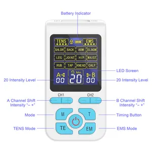 TENS Unit Machine Muskels imulator EMS Körper akupunktur Schlankheit massage gerät Digitale Therapie für die Gesundheits versorgung im Nacken