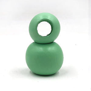 Colorful Round Ball Loose Spacer <b>Beads</b> for Jewelry Making DIY Keychain 20-25MM Large Hole Natural <b>Wooden</b> <b>Beads</b> - Product Image 6