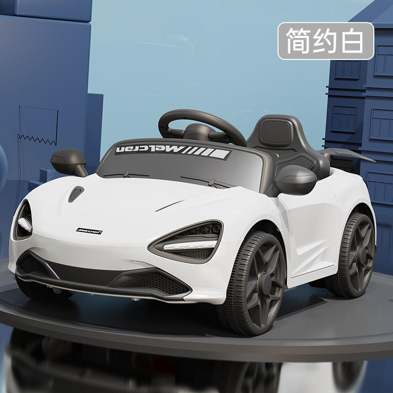 Porsche blanche 6V45 - Batterie - Transmission simple