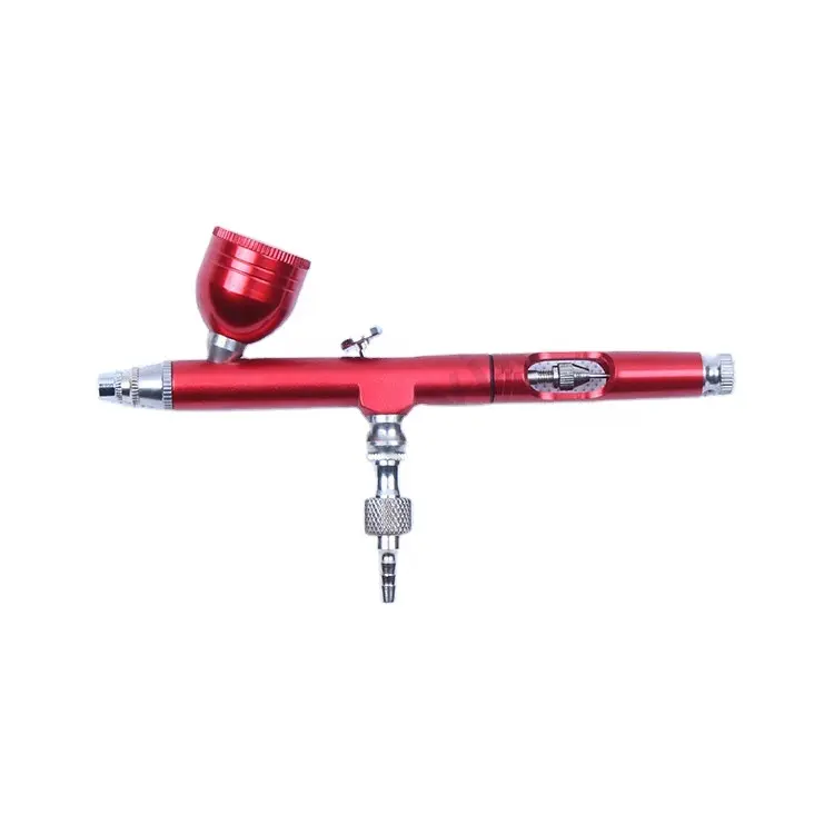 7cc Gravity Dual Control Rote Airbrush für Kuchen, Nagel