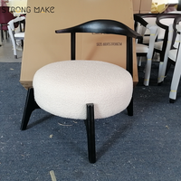 Fauteuils relaxants en bois de style nordique, modernes et luxueux, pour salon contemporain, chaise de loisirs occasionnelle pour adultes