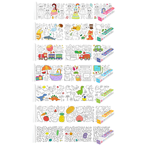 Rolling Sketch Drawing Graffiti-Papier kleber 300CM Wandfarbe Papier Scroll Art Painting Toys Kreatives Schreiben für Dummies - Product Image 1