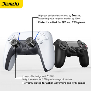Jemdo Premium Silicone <strong>Joystick</strong> Caps <strong>for</strong> PS5 <strong>Controller</strong> Heightened Thumb <strong>Grips</strong> <strong>for</strong> FPS TPS Gaming Experience - Product Image 4