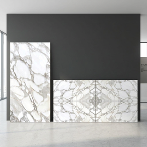Azulejos de porcelana pulida Victoria Sterling de 800x1600 mm para suelo y pared, diseño elegante en gris, 80x160 cm - Product Image 6