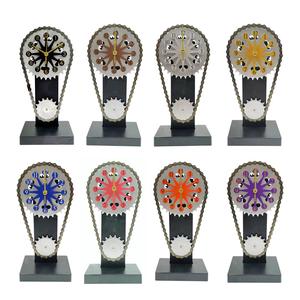 Vintage Rotating Gear <b>Clock</b> <b>Desk</b> <b>Clock</b> Antique Gear Iron Timing Chain Shaped Operated Tabletop <b>Clock</b> for Father's Day Gift - Product Image 2