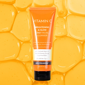 Vente en gros hommes femmes VE VC vitamine C produits de soin de la peau blanchissants <span class=keywords><strong>nettoyant</strong></span> pour le <span class=keywords><strong>visage</strong></span> <span class=keywords><strong>nettoyant</strong></span> pour le <span class=keywords><strong>visage</strong></span> - Product Image 1
