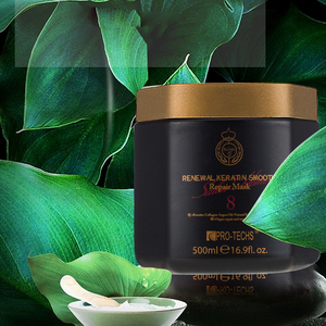 Keratin Haar behandlungs maske Kollagen Arganöl Kokosöl Glatte Reparatur Haar glanz Feuchtigkeit maske Private Label Creme