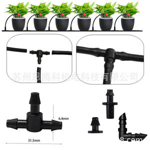 Kit d'irrigation goutte à goutte 30m 1/2 pouce en plastique avec buses réglables, système d'arrosage de jardin basse pression - Product Image 4