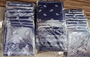 <span class=keywords><strong>Bandana</strong></span> imprimé en pur coton, 22 pouces, Hip Hop, mode, danse, carré, écharpe de fête, <span class=keywords><strong>Bandana</strong></span> pour homme - Product Image 5