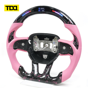 พวงมาลัยคาร์บอนไฟเบอร์แท้ TDD สำหรับ Dodge Challenger Charger 2015-2021 Dodge Durango 2018 2019 2020-2021 - Product Image 2