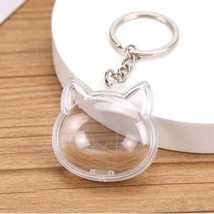 Cápsula Transparente Personalizada para Guardar Pelo de Mascota, Llavero Conmemorativo Grabable, Recolector de Bolas de Pelo de Mascota - Product Image 5