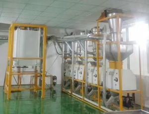 Automatic Lentils Peas Chickpeas Yellow <strong>Black</strong> <strong>Grams</strong> Peeling Dehulling <strong>Flour</strong> Mill Machine - Product Image 6