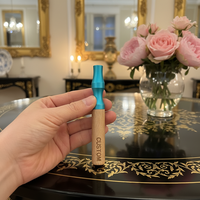 Dispositif d'aromathérapie aromatisé sans vapeur ni fumée, inhalateur d'huiles essentielles, aide au sevrage tabagique avec noyau en coton Fumar