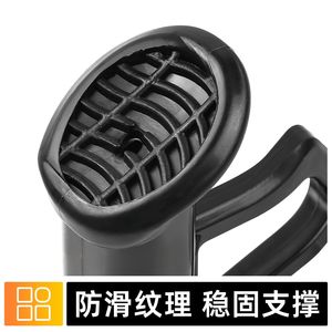 New Electric Vehicle Side Support Bracket Base <b>Plastic</b> 55mm x 70mm for Flat Oval Stand <b>Rod</b> Replacement Repair Part - Product Image 2