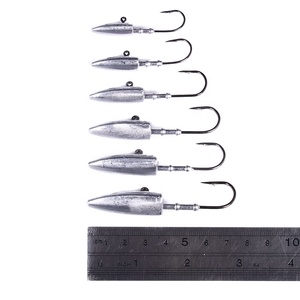 Leurre de pêche rond en métal en vrac imprimé jigging à hameçon pour la pêche en rivière - Product Image 6