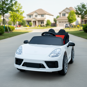 Voiture électrique pour enfants à 4 roues avec télécommande, en plastique durable, lecteur de musique MP3 pour enfants - Product Image 2