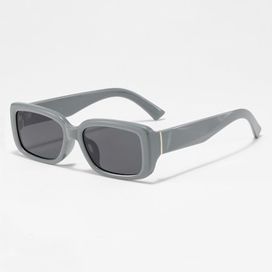 Lunettes de soleil rectangulaires rétro, monture intégrale, polarisées, UV400, protection solaire unisexe, adulte, 2025 - Product Image 2