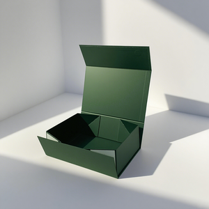 Caja de Embalaje de Cartón Rígido, Colorida, Mate, Plegable, con Cierre Magnético, para Ropa, Calzado y Prendas de Vestir Elegantes y Personalizadas - Product Image 1