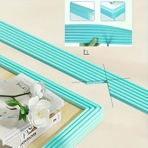 Nouveautés Protection des bords en mousse en forme de W rose pour la sécurité des enfants-Bande de coussin d'angle de meuble durable pour la protection de la maison et du bureau - Product Image 6