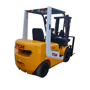 รถยกดีเซล TCM FD30 3 ตัน มือสอง พร้อมไฮดรอลิกไซด์ชิฟเตอร์ ยางตัน เสากระโดงสองตอน ใช้งานกลางแจ้ง คุณภาพดีที่สุด - Product Image 1