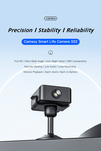 Caméra de sécurité HD Mini Box, WiFi double bande 2.4G et 5G, <span class=keywords><strong>ultra</strong></span> grand angle, vision nocturne infrarouge, détection de mouvement, <span class=keywords><strong>carte</strong></span> mémoire cloud - Product Image 2