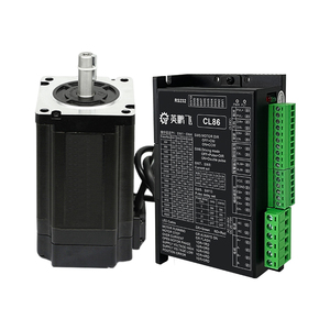 Samsr Factory Price Hybrid Nema 23 34 Closed Loop Stepper Motor 86*86*156 With Encoder CL86 Driver CNC Kit Permanent Magnet Type - Product Image 3