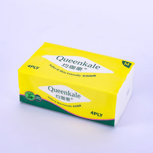 กระดาษเช็ดหน้าควีนคาเล่ เจนเทิล สำหรับดูแลผิว 4 ชั้น ผลิตจากเยื่อไม้บริสุทธิ์ บรรจุแบบนุ่ม สำหรับใช้ในสำนักงานและโรงแรม - Product Image 6