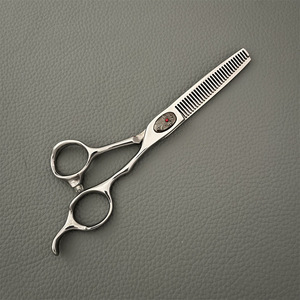 Tijeras de Entresacar Croatas KL de 6 Pulgadas, de Acero Inoxidable, para Peluquería, para Diestros, Uso Profesional, Tipo de Cuchilla Estándar - Product Image 4