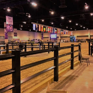 <span class=keywords><strong>Corral</strong></span> de caballos de PVC de Australia moderno de 5 pies, 3 rieles, revestimiento en polvo, Riel de poste de vinilo negro, paneles de valla de ganado fáciles, uso agrícola - Product Image 3