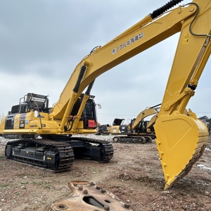 Excavadora Usada Komatsu PC450 de 45 Toneladas, Pala Hidráulica con Brazo Reforzado para Construcción de Presas y Embalses - Product Image 1