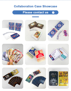 Juego de Cartas de Póker Profesionales con Superficie Impermeable de Material Plástico, Diseño Personalizado con Logotipo, Directo de Fábrica - Product Image 3