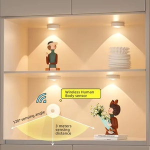 Under Cabinet <b>Lights</b> RGB LED Rechargeable <b>Wireless</b> Night <b>Light</b> 3PCS Pack - Product Image 6