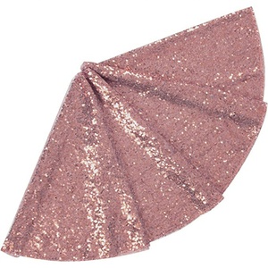 Albero di natale gonna con paillettes lustro tappetino glitterato per decorazioni festa natalizia 48 pollici - Product Image 3
