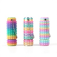 Cetak 3D 360 °   Mainan Fidget Sekrup Putar Gradasi Stimulasi Fidget Pereda Nyeri Saku Mini Grippie Toy Mainan Pereda Stres untuk Dewasa dan Anak-Anak