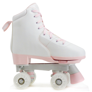 Nhấp Nháy Con Lăn Màu Trắng 4 Bánh Xe Chuyên Nghiệp Quad Con Lăn Skate New Patines Cho Người Lớn Hoặc Thiếu Niên - Product Image 6