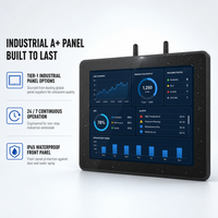 PC industriel tactile mural 11,6 pouces avec écran tactile Windows OS, moniteur industriel tactile, écran tactile PCAP, panneau Android