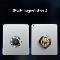 Ventilateur de refroidissement magnétique pour téléphone avec éclairage RGB, refroidissement semi-conducteur silencieux, radiateur pour téléphone portable pour le gaming