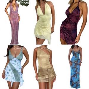 Vestido Formal de Fiesta para Mujer, Vestido de Noche sin Mangas, Vestido Largo para Eventos, Banquetes y Presentaciones, Venta al Por Mayor - Product Image 2