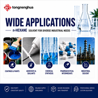 N-Hexane de qualité industrielle 60% CAS 110-54-3, solvant hydrocarbureux pour l'extraction, les adhésifs et le traitement d'intermédiaires chimiques