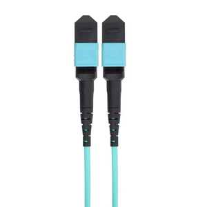 Cable de Conexión MPO de 12 Núcleos <span class=keywords><strong>OM3</strong></span>/<span class=keywords><strong>300</strong></span>, Cable Óptico Multimodo <span class=keywords><strong>OM3</strong></span> MPO de 1-100M para Módulo de 100G 40G, Cable de Conexión MPO de 12 Núcleos <span class=keywords><strong>OM3</strong></span> - Product Image 2
