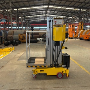 Elevador de Mástil Manual de Acero Inoxidable de 6.2 Metros con Parada de Emergencia, Alimentado por Batería, Velocidad de Elevación/Descenso de 10/36 Segundos - Product Image 3