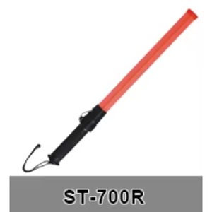 CITICITY 360mm Bâton de signalisation routière rouge, baguette de guidage aérien, lampe de signalisation LED rouge pour le contrôle du trafic aéroportuaire - Product Image 4