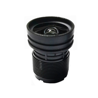 Lente de Cámara BOSHI Silk 5MP 4mm F1.6 con Montura M12, Enfoque Fijo, Impermeable IPX7, Visión Nocturna IR, 105 FOV, 1/2.7", para Monitoreo de Seguridad