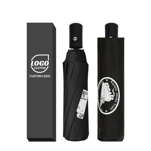 Plage Parapluie de protection UV de pluie pliant personnalisé Parapluie de protection UV avec impression de logo - Product Image 2