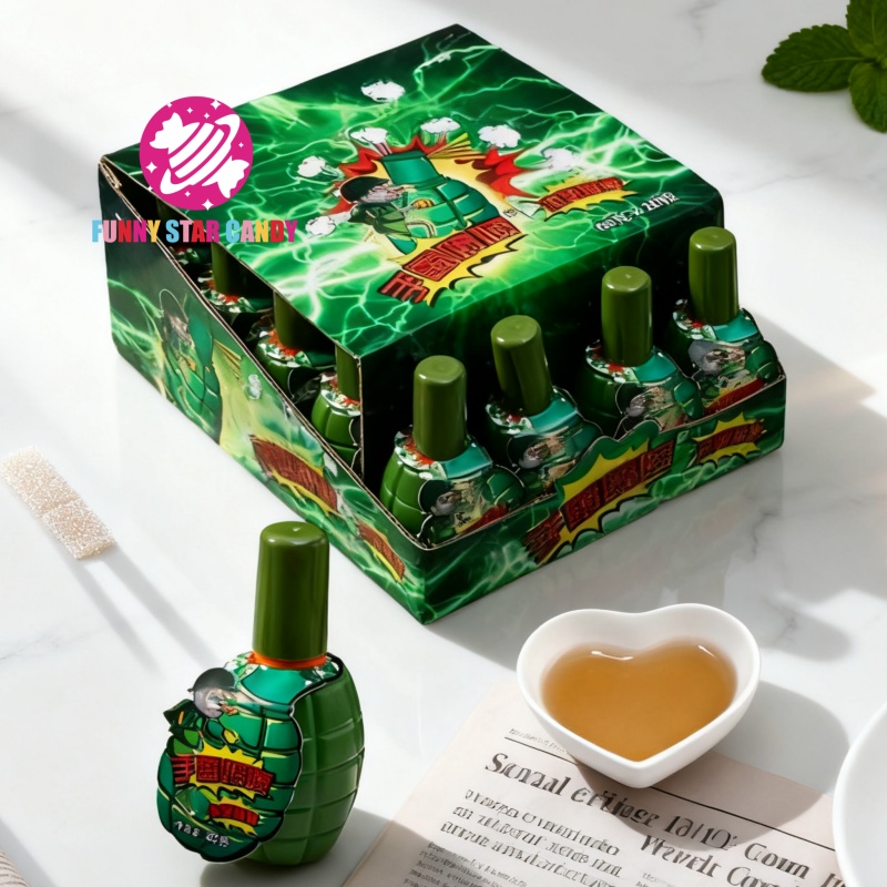 Boom Grenade Spray Candy Sweet Sour Liquid Treats