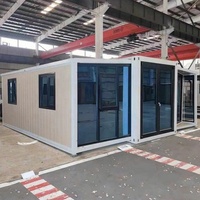 Assemblage rapide écologique Australie Standard 2 3 chambres 20 pieds 40 pieds maison préfabriquée portable pliable maison en conteneur extensible