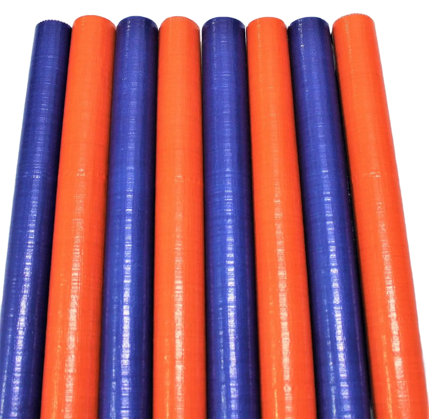 2 x 100 m Orange Blue Silver plastik terpal roll a3 to indonesia market