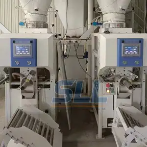 Automatic Valve Mouth Sand Filling White Cement Bag Packer 25Kg-50Kg Bagging Packing Plant Price Cement Packaging Machine