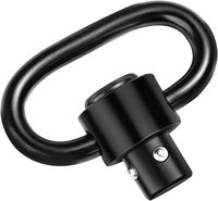 Attache rapide QD pour sangle à bouton-poussoir, 1 pouce, robuste, avec boucle en D, pour sangle à deux points, accessoire de chasse